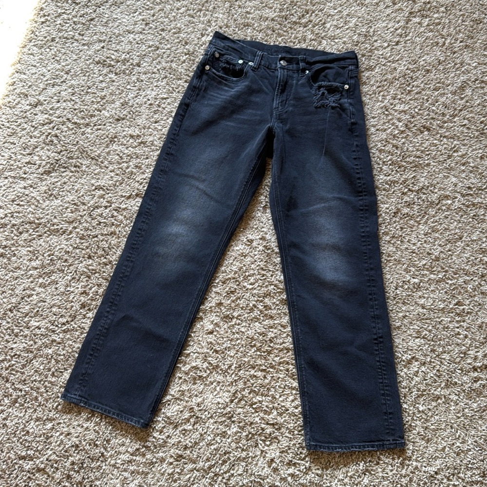 American Eagle wide-leg jeans